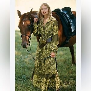 Anthropologie Eleanor Long Sleeve shirt dress - Size XS - BNWT